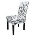 2019 Neues Design Spandex Dining Chair Cover mit dem Druck